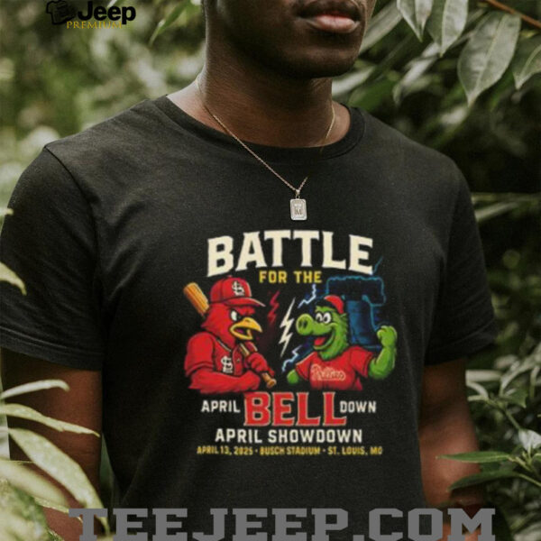 St.Louis Cardinals vs Philadelphia Phillies Battle for the Bell april showdown shirt
