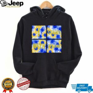 Stand With Ukraine Blue Yellow Sunflower shirt4