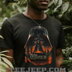 Star Wars 20th Anniversary Episode III Epic Big Chest Poster Long Sleeve T Shirt