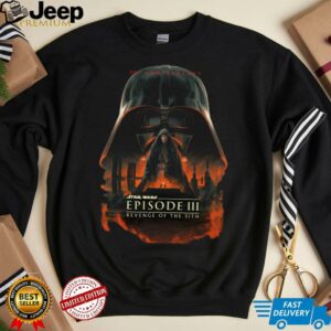 Star Wars 20th Anniversary Episode III Epic Big Chest Poster Long Sleeve T Shirt3