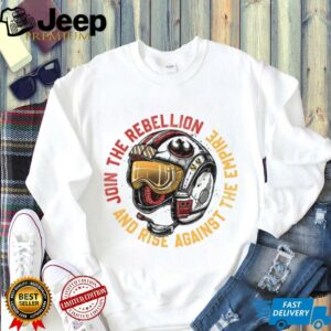 Star Wars a Rebel pilot helmet join the rebellion and rise against the empire shirt2