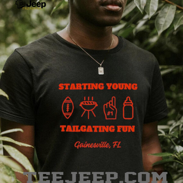Starting Young Tailgating Fun Florida Gators shirt
