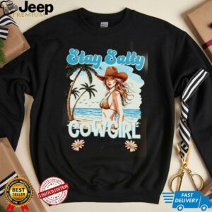 Stay Salty Cowgirl Shine Bright Matthews vintage shirt1