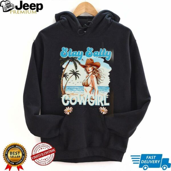 Stay Salty Cowgirl Shine Bright Matthews vintage shirt