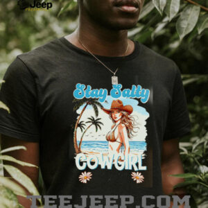 Stay Salty Cowgirl Shine Bright Matthews vintage shirt5