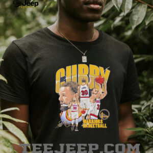 Steph Curry Golden State Warriors collage shirt