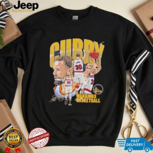 Steph Curry Golden State Warriors collage shirt3
