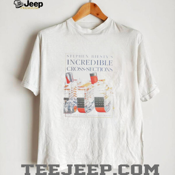Stephen Biesty’s Incredible cross sections boats shirt
