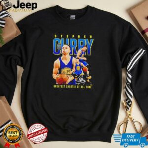 Stephen Curry NBA 30 Golden State Warriors Greatest Shooter of All Time signature shirt3