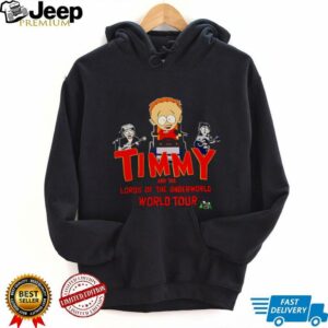 Steve Timmy and the Lords of the underworld tour shirt