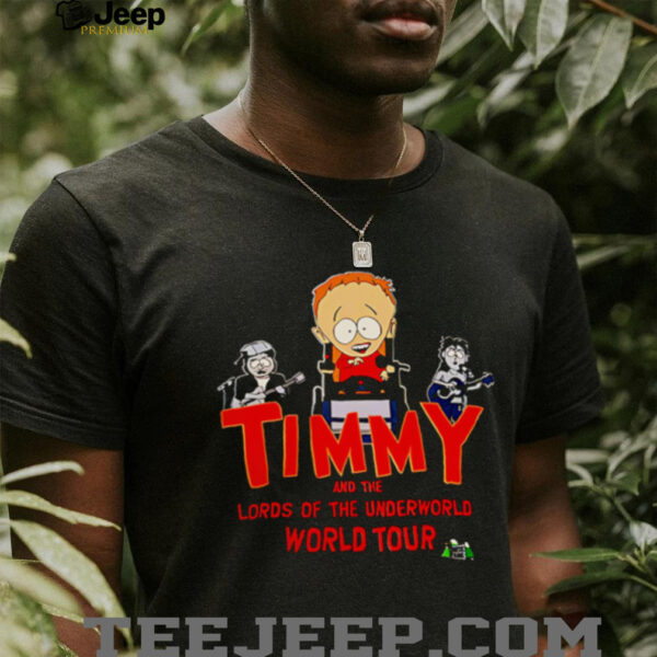 Steve Timmy and the Lords of the underworld tour shirt