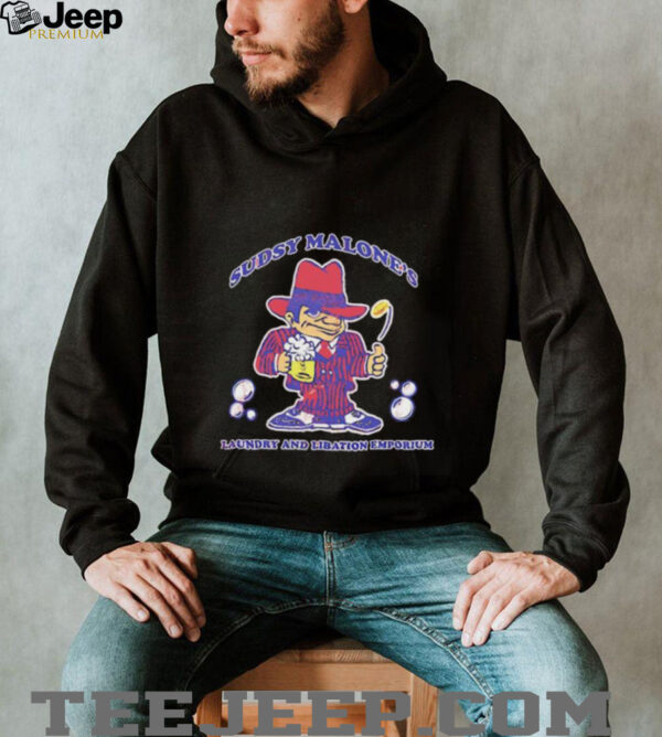 Sudsy Malone’s laundry and libation emporium shirt