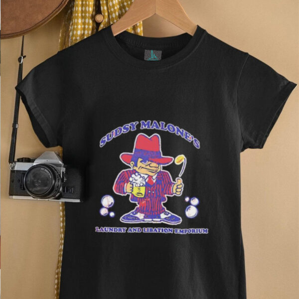 Sudsy Malone’s laundry and libation emporium shirt