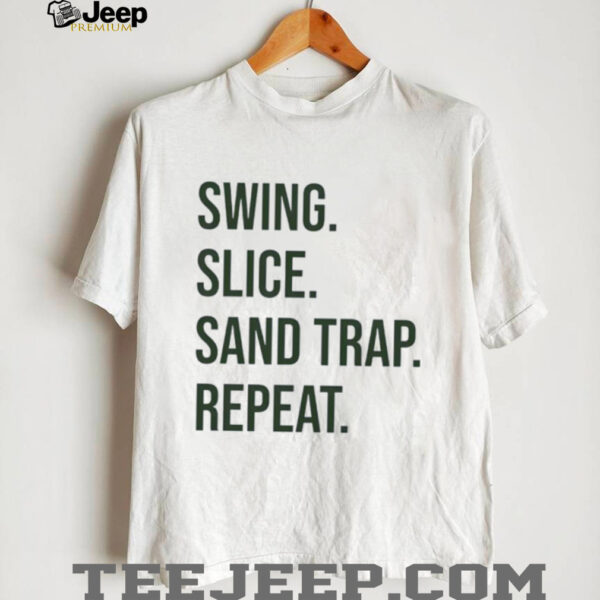 Swing slice sand trap repeat shirt
