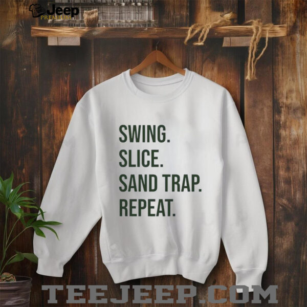 Swing slice sand trap repeat shirt