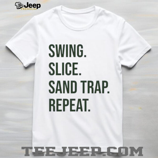 Swing slice sand trap repeat shirt