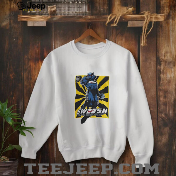 Swoosh robot retro shirt
