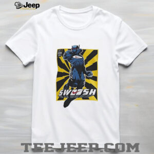Swoosh robot retro shirt4