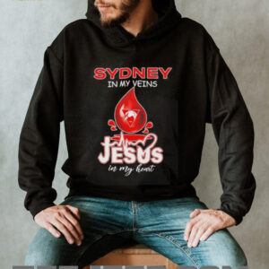 Sydney Swans in my veins Jesus in my heart drop...