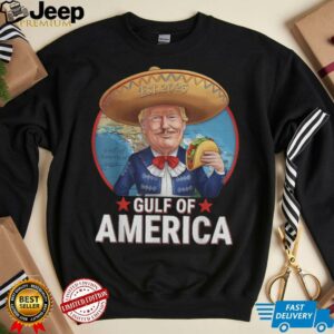 Retro Gulf Of USA America Est 2025 American Flag Gulf...