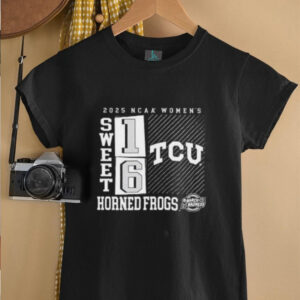 TCU Horned Frogs 2025 NCAA Womens March Madness Sweet 16 No Look Pass shirt4