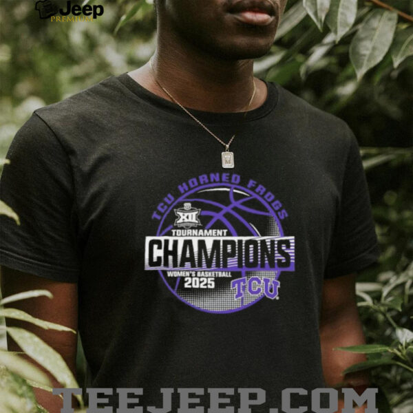 TCU Horned Frogs Women’s Basketball Tournament Champions 2025 shirt