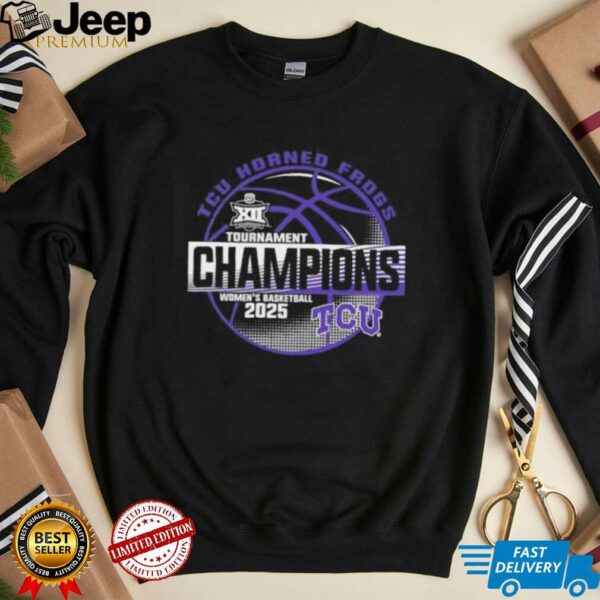TCU Horned Frogs Women’s Basketball Tournament Champions 2025 shirt