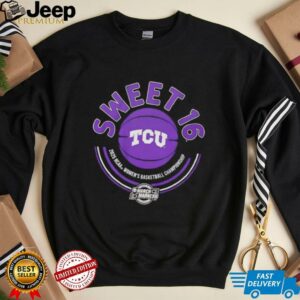 TCU Womens Basketball 2025 Sweet Sixteen unisex t shirt