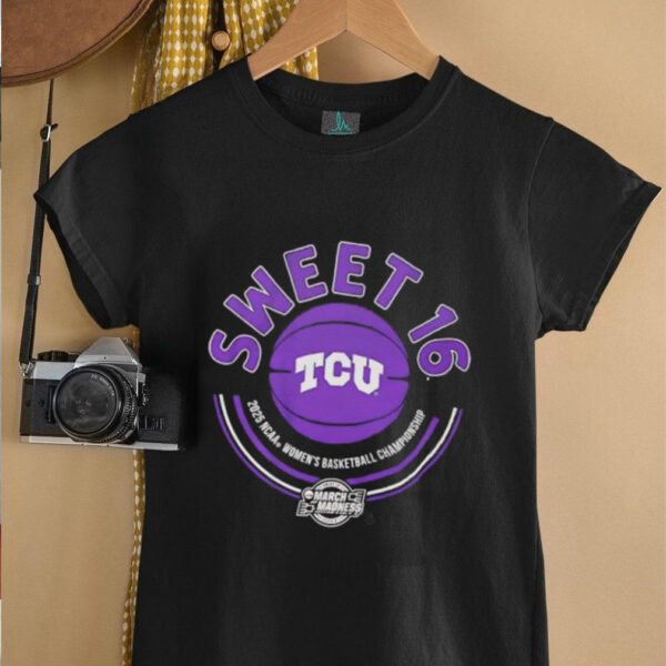 TCU Womens Basketball 2025 Sweet Sixteen unisex t shirt