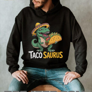 Tacosaurus Funny Taco Lover Men Kids T Rex Dinosaur T Shirt