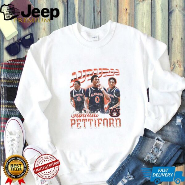 Tahaad Pettiford Auburn Tigers basketball 90s retro shirt