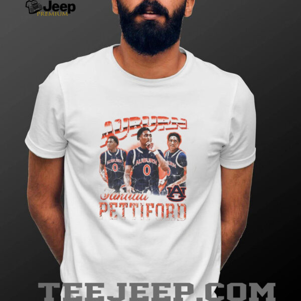 Tahaad Pettiford Auburn Tigers basketball 90s retro shirt