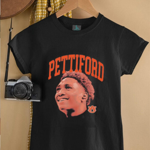 Tahaad Pettiford Auburn Tigers basketball portrait big head shirt