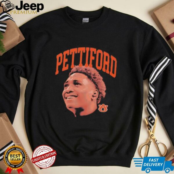 Tahaad Pettiford Auburn Tigers basketball portrait big head shirt