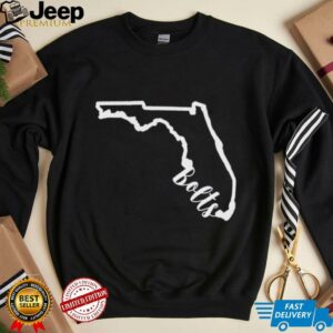 Tampa Bay Lightning map shirt