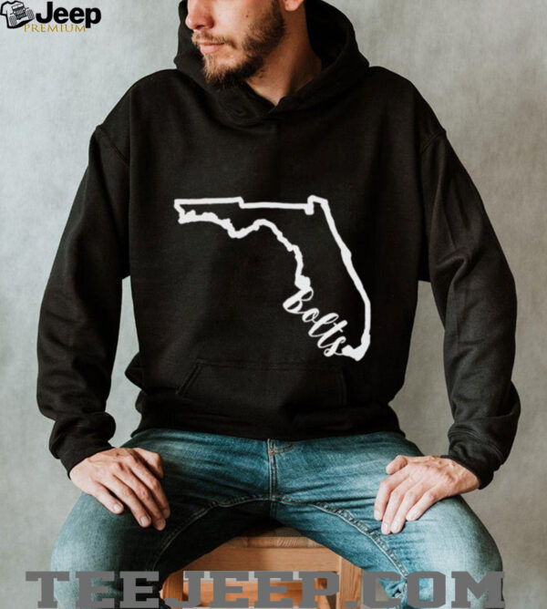 Tampa Bay Lightning map shirt