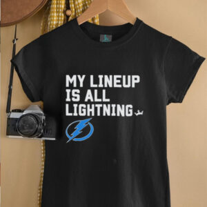 Tampa Bay Lightning my lineup is all logo shirt