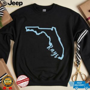 Tampa Bay Rays map shirt