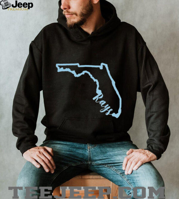 Tampa Bay Rays map shirt
