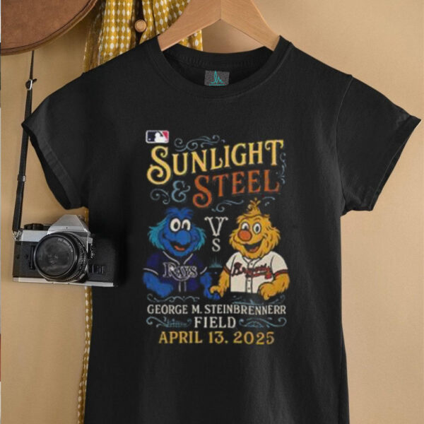Tampa Bay Rays vs Atlanta Braves Sunlight Steel George M. Steinbrenner Field shirt