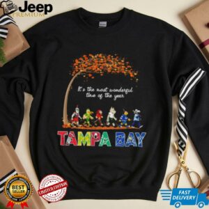 Tampa Bay Sports Teams Mascot Abbey Road It’s The Most Wonderful Time Of The Year Shirt