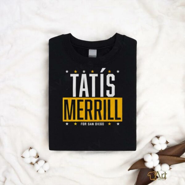 Tatís Merrill for San Diego Padres star shirt