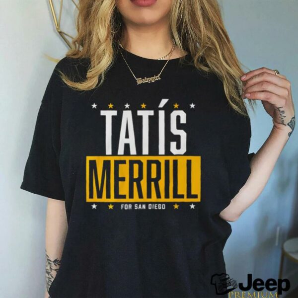 Tatís Merrill for San Diego Padres star shirt