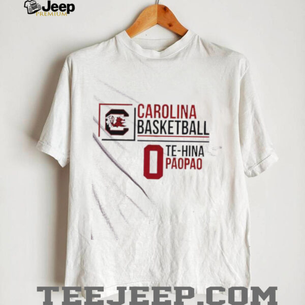 Te Hina Paopao Carolina Basketball shirt