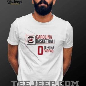 Te Hina Paopao Carolina Basketball shirt