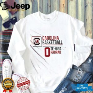 Te Hina Paopao Carolina Basketball shirt2