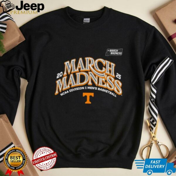 Tennessee Men’s Basketball 2025 March Madness Bound T Shirt