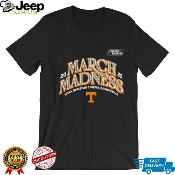 Tennessee Men’s Basketball 2025 March Madness Bound T Shirt