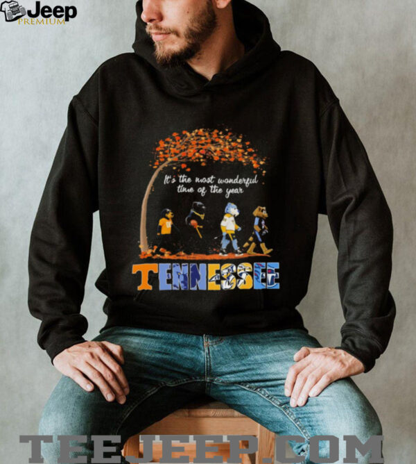 Tennessee Sports Teams Mascot Abbey Road It’s The Most Wonderful Time Of The Year Shirt