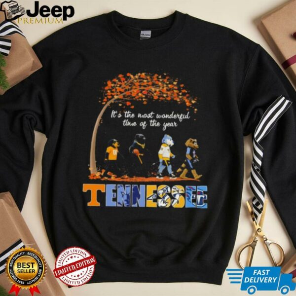 Tennessee Sports Teams Mascot Abbey Road It’s The Most Wonderful Time Of The Year Shirt